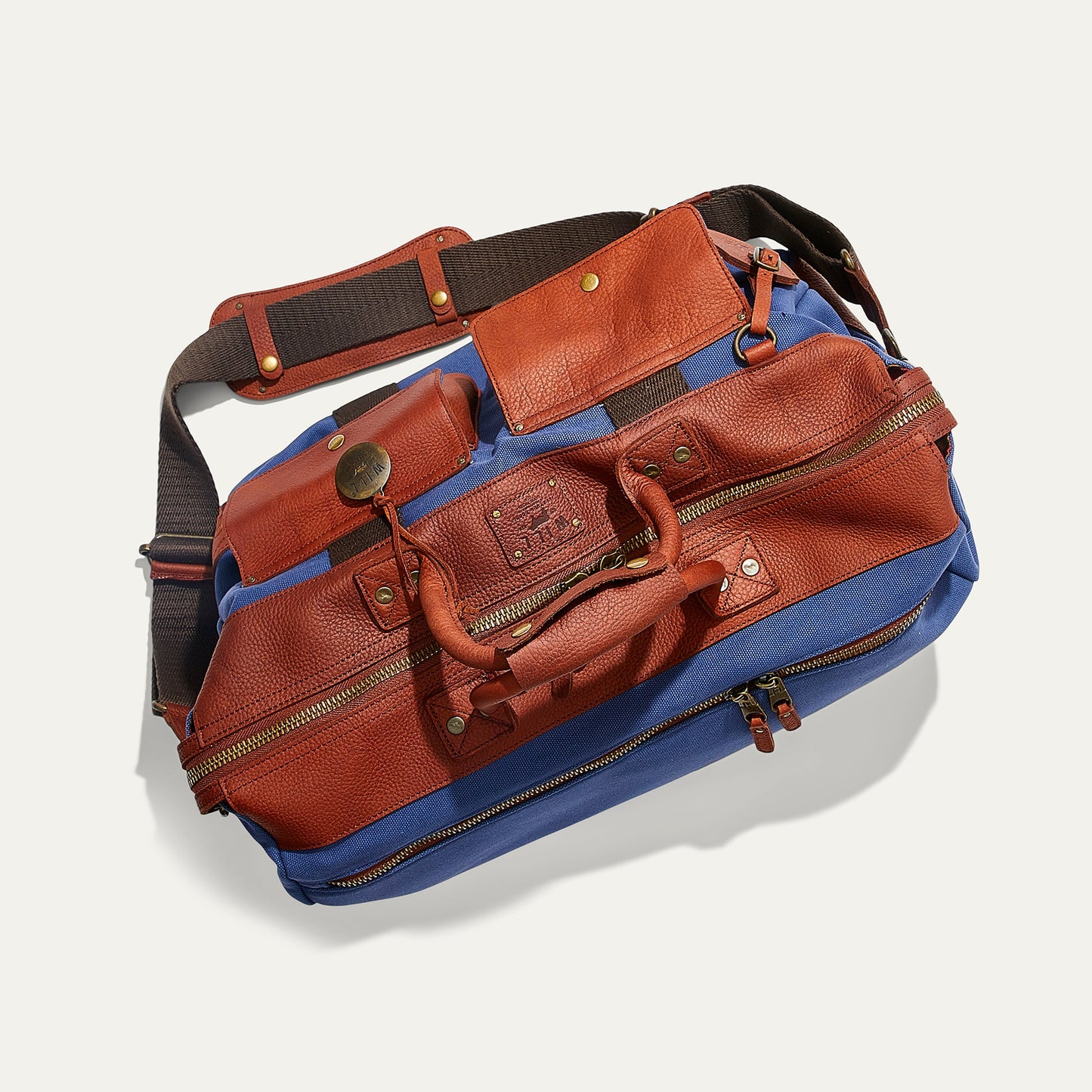 Canvas & Leather Travel Duffle