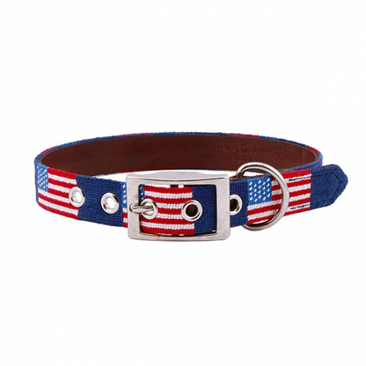 Smathers & Branson Dog Collar - American Flag
