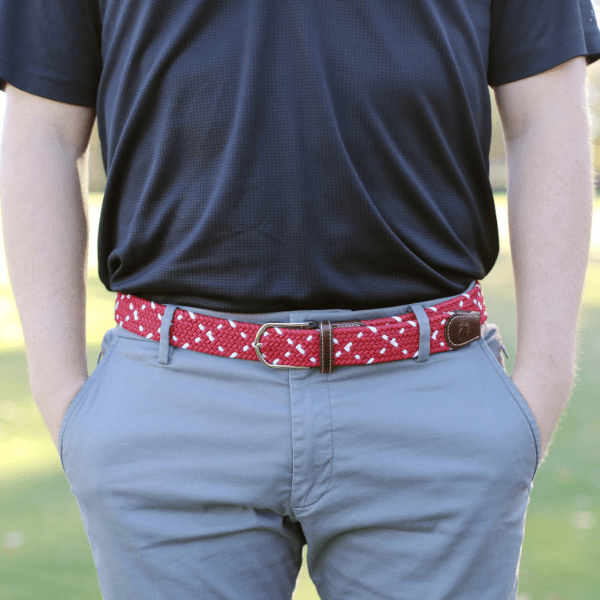 The Savannah Woven Stretch Belt