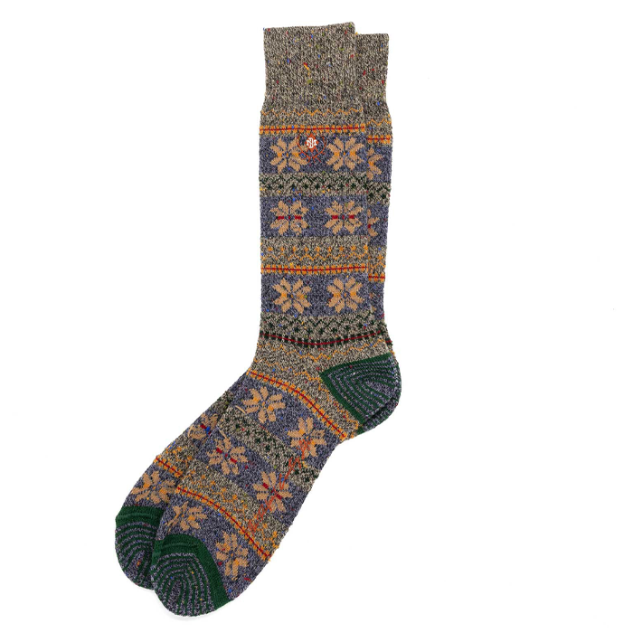 Fairisle Alpaca Socks by Martin Dingman