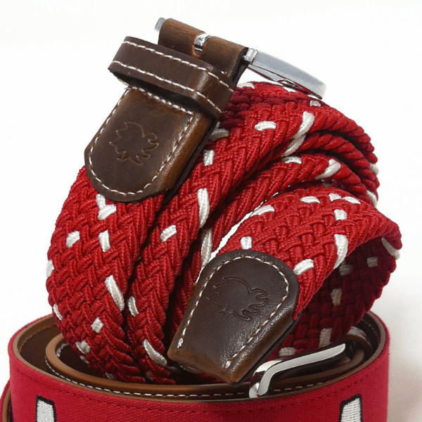 The Savannah Woven Stretch Belt
