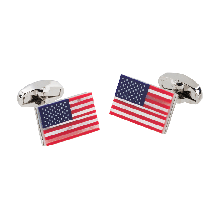 American Flag Cufflinks
