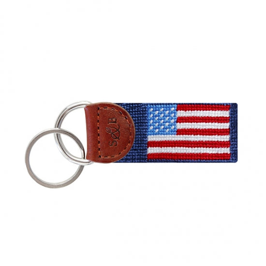 Smathers & Branson Key Fob - American Flag