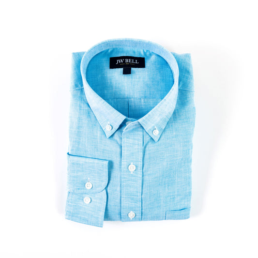 Comfort Linen Long-Sleeve Sport Shirt