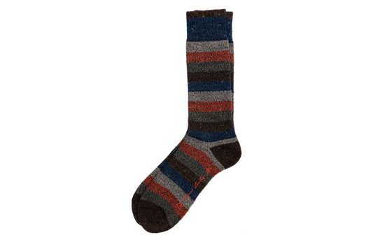 Stripe Andean Alpaca Socks by Martin Dingman
