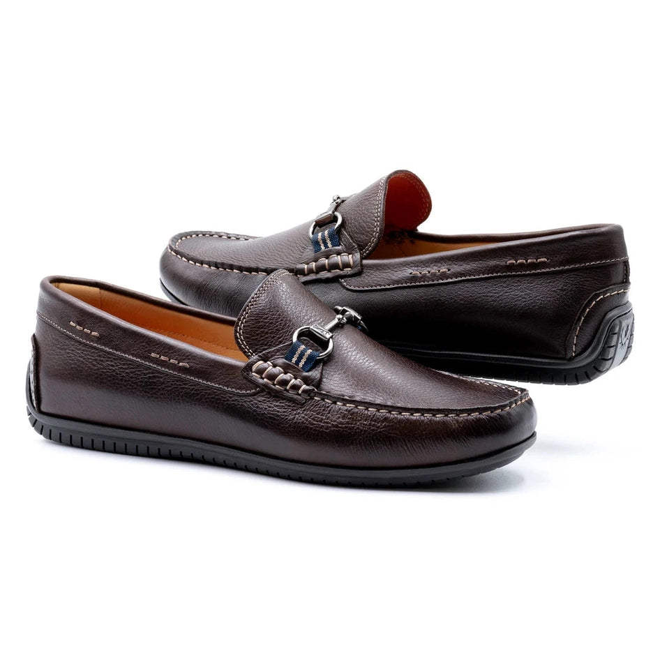Bermuda Glove Leather Horse Bit Loafers by Martin Dingman
