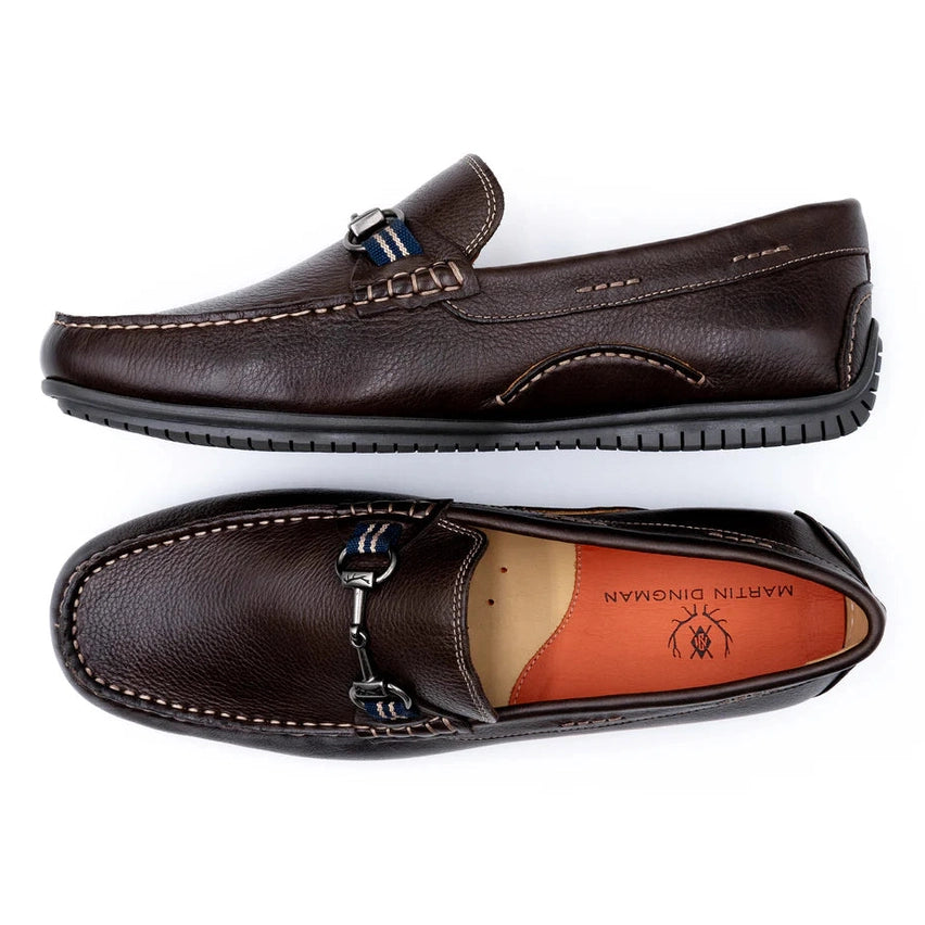 Bermuda Glove Leather Horse Bit Loafers by Martin Dingman