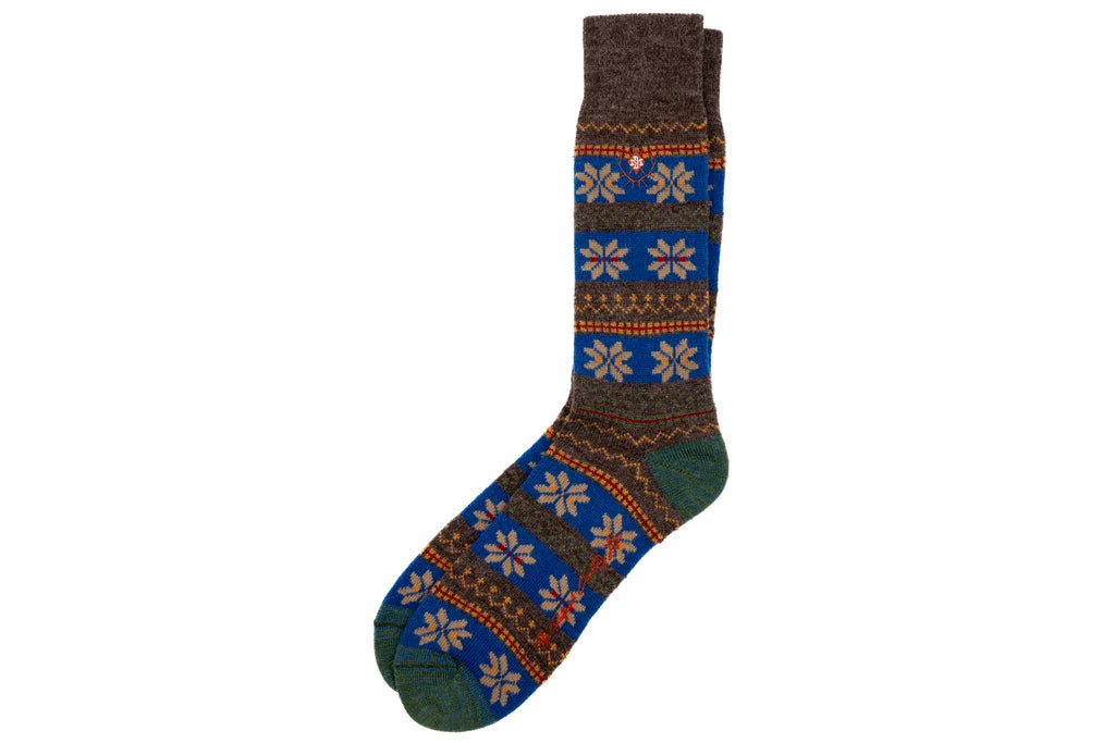 Fairisle Alpaca Socks by Martin Dingman