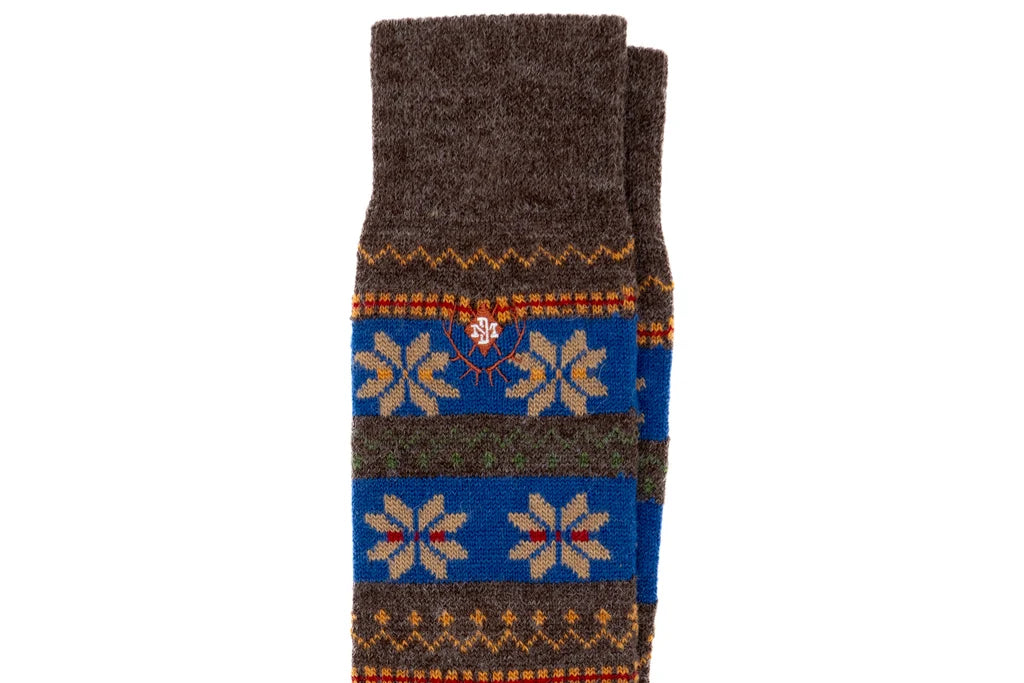 Fairisle Alpaca Socks by Martin Dingman