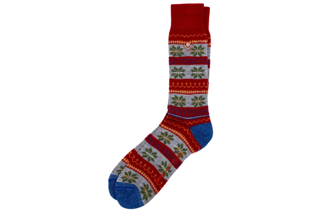 Fairisle Alpaca Socks by Martin Dingman