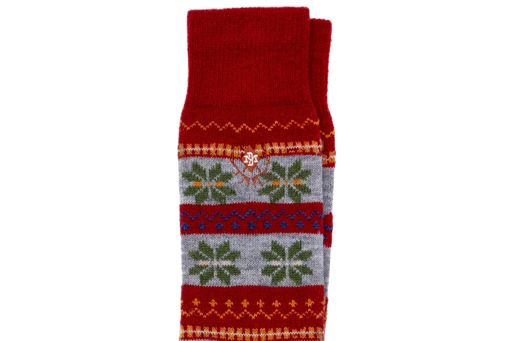 Fairisle Alpaca Socks by Martin Dingman