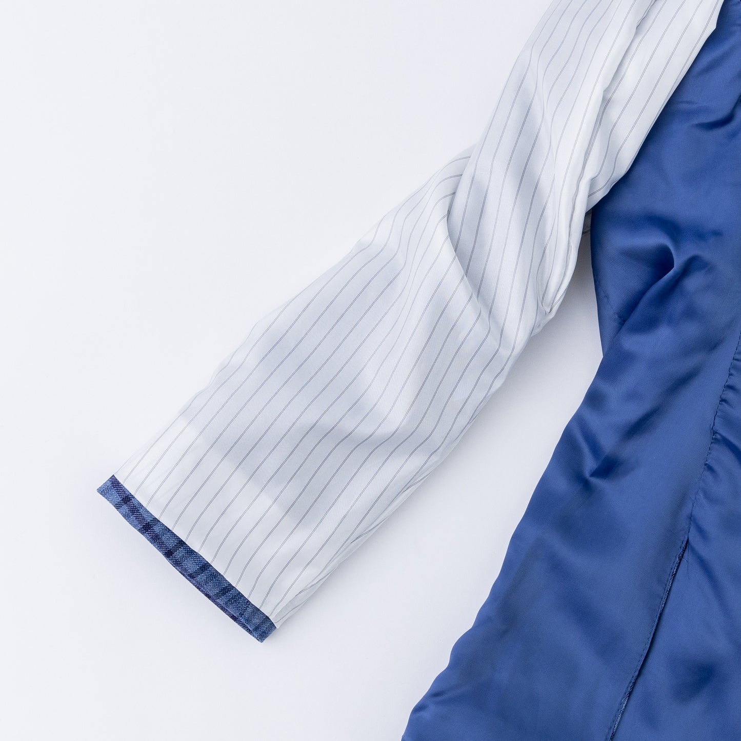 Wool Blue Check Sport Coat