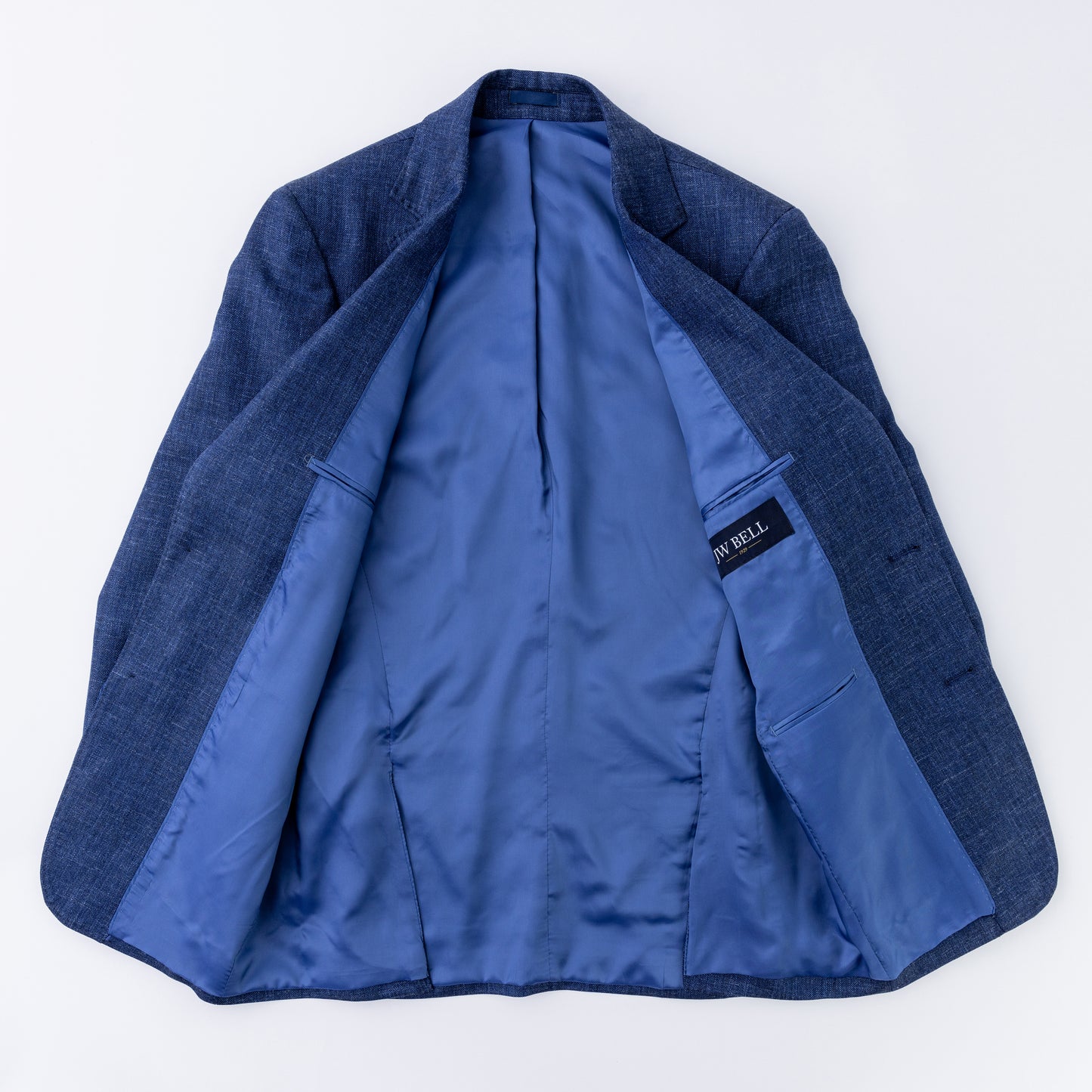 Wool-Silk-Linen Blue Sport Coat – JW BELL