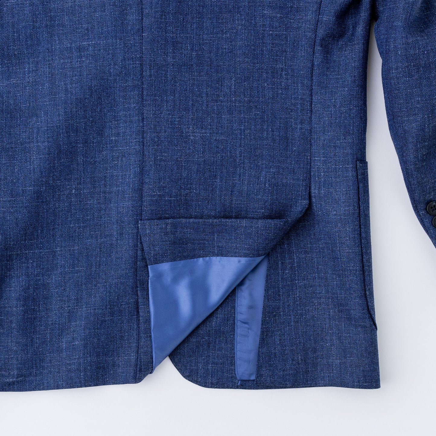 Wool-Silk-Linen Blue Sport Coat – JW BELL