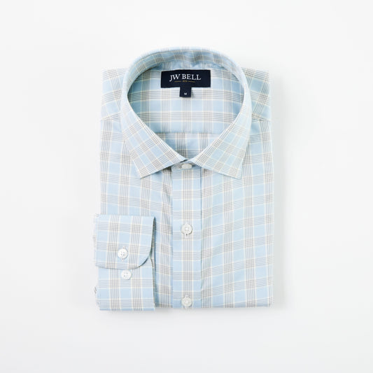 Cotton Comfort Long-Sleeve Sport Shirt