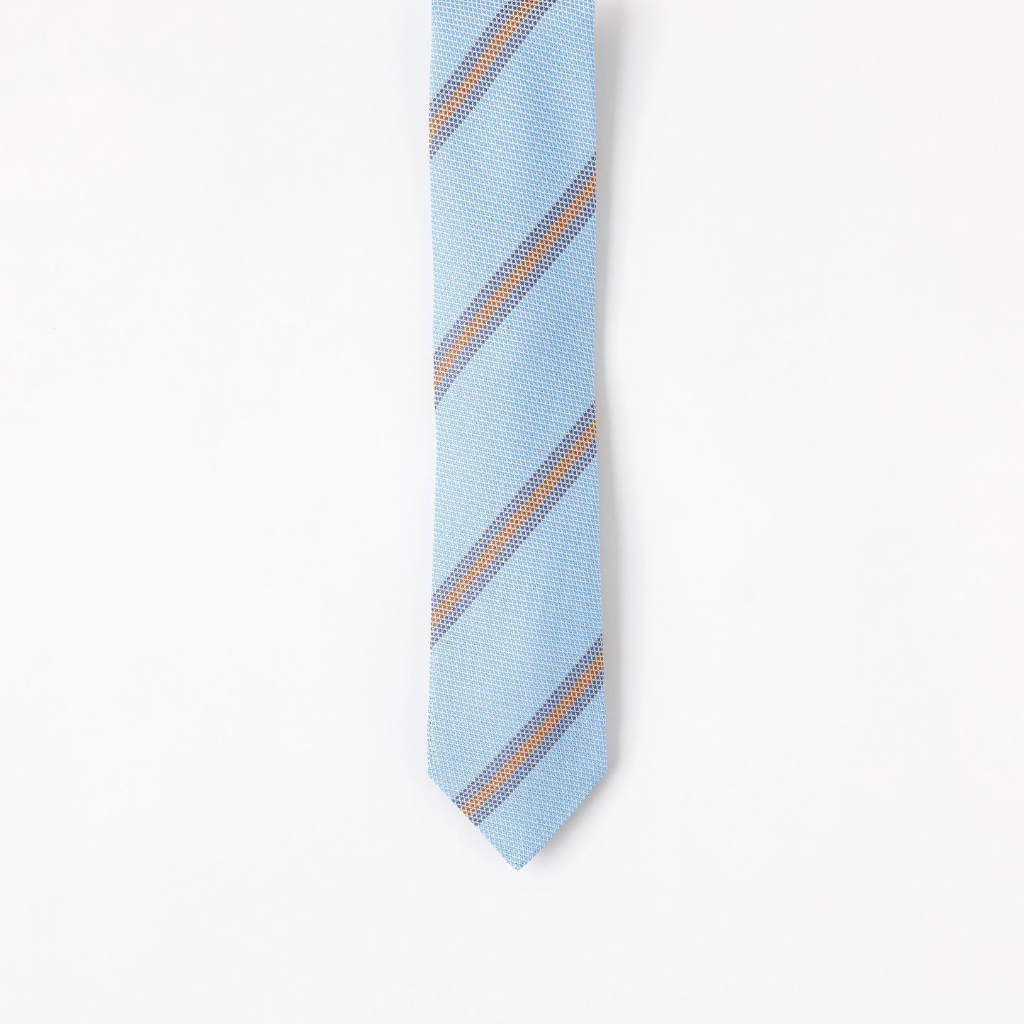 1929 British Luxe Lace Stripe Silk Tie