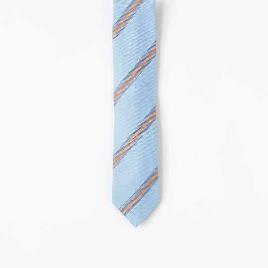 1929 British Luxe Lace Stripe Silk Tie