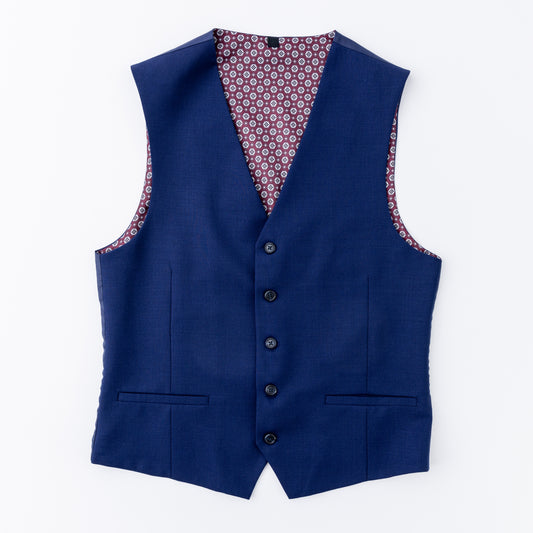 Wool Motion Suit Vest - Bristol Blue