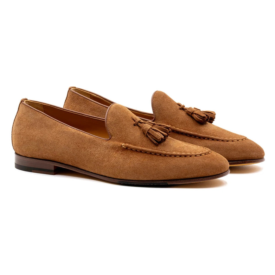 Bologna Italian Suede Loafers by Martin Dingman