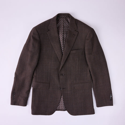 Signature Brown Wool Blazer