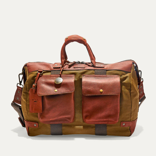 Canvas & Leather Travel Duffle