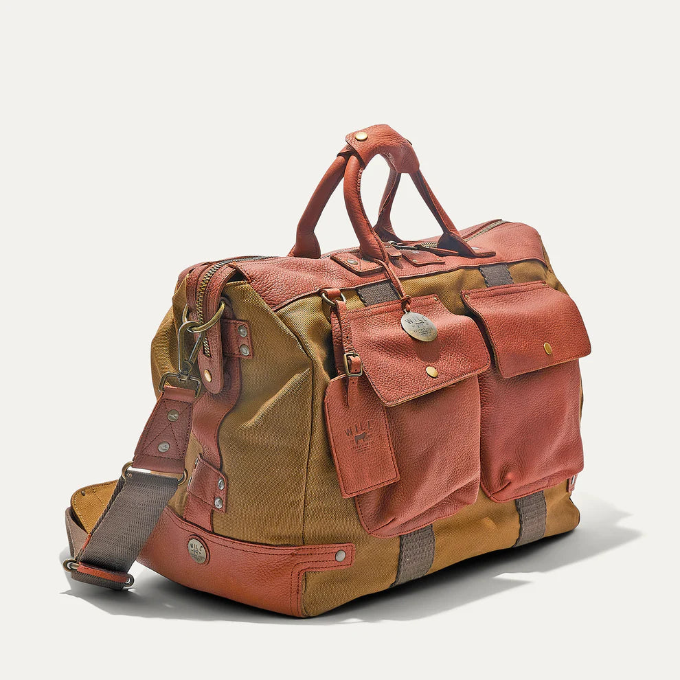 Canvas & Leather Travel Duffle