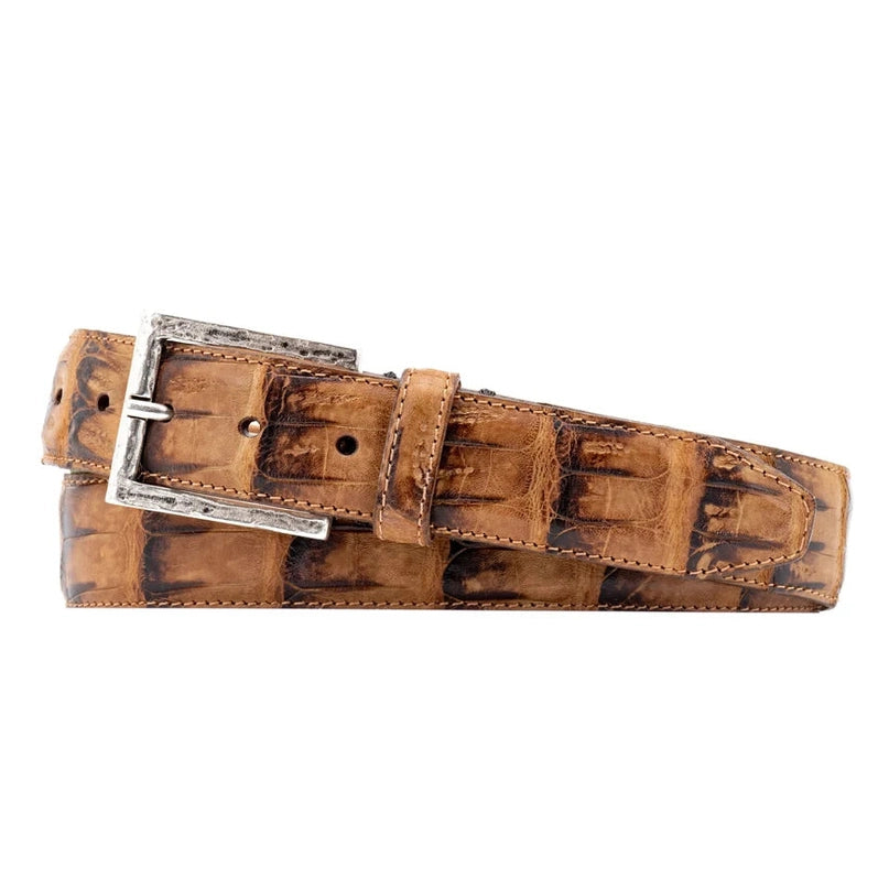Carson South American Crocodile Leather Belt by Martin Dingman