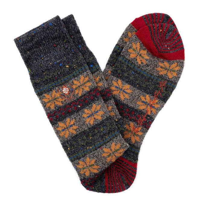 Fairisle Andean Alpaca Socks by Martin Dingman