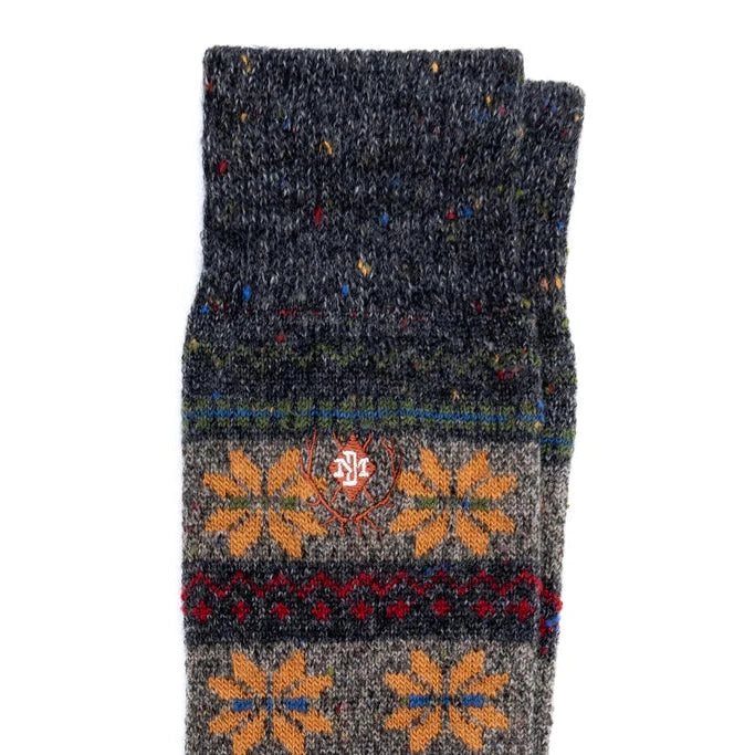 Fairisle Andean Alpaca Socks by Martin Dingman