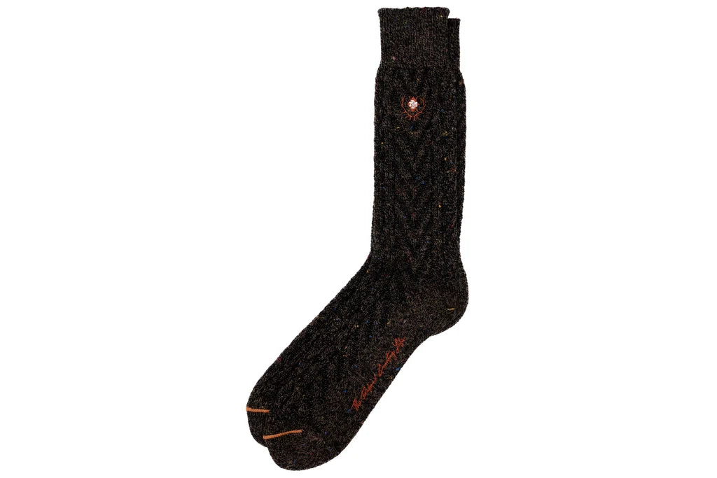 Chevron Andean Alpaca Socks by Martin Dingman