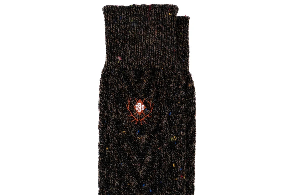 Chevron Andean Alpaca Socks by Martin Dingman