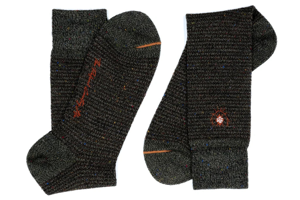 Chevron Andean Alpaca Socks by Martin Dingman