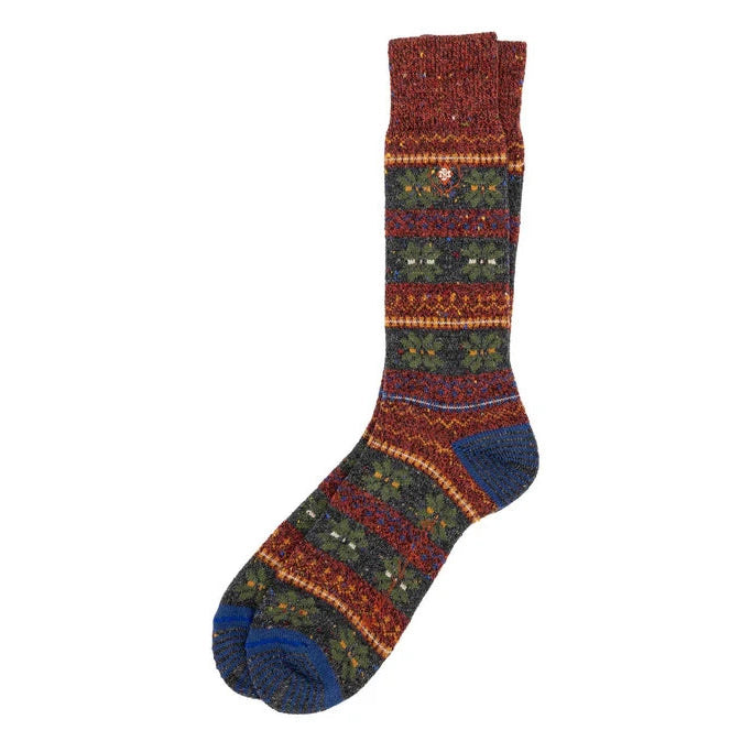 Fairisle Andean Alpaca Socks by Martin Dingman