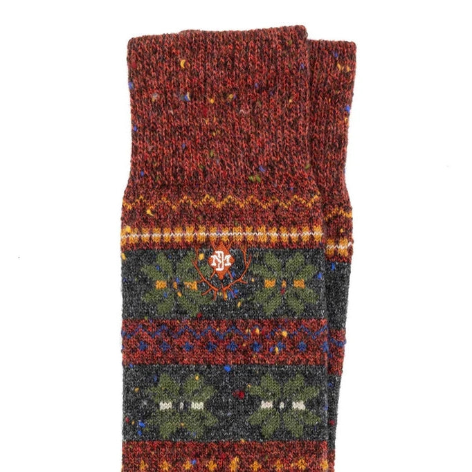Fairisle Andean Alpaca Socks by Martin Dingman