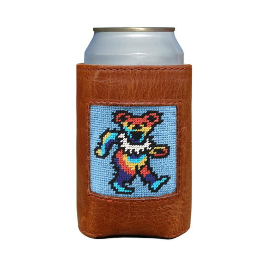 Dancing Bear Tie Dye Can Cooler