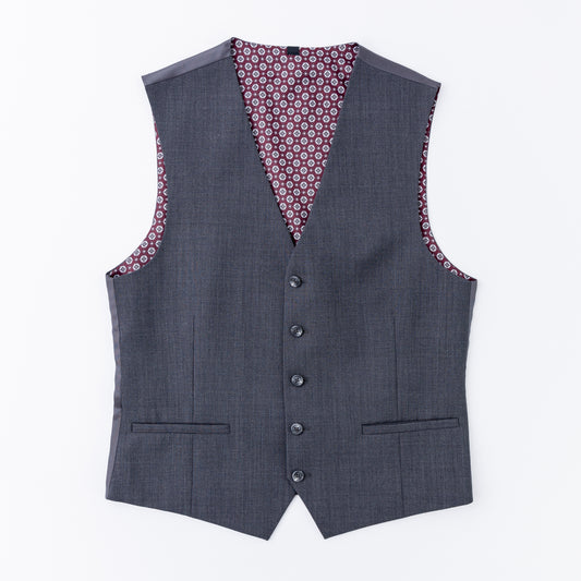 Wool Motion Suit Vest - Cambridge Grey