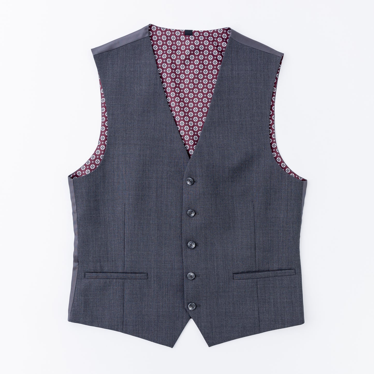 Wool Motion Suit Vest - Cambridge Grey