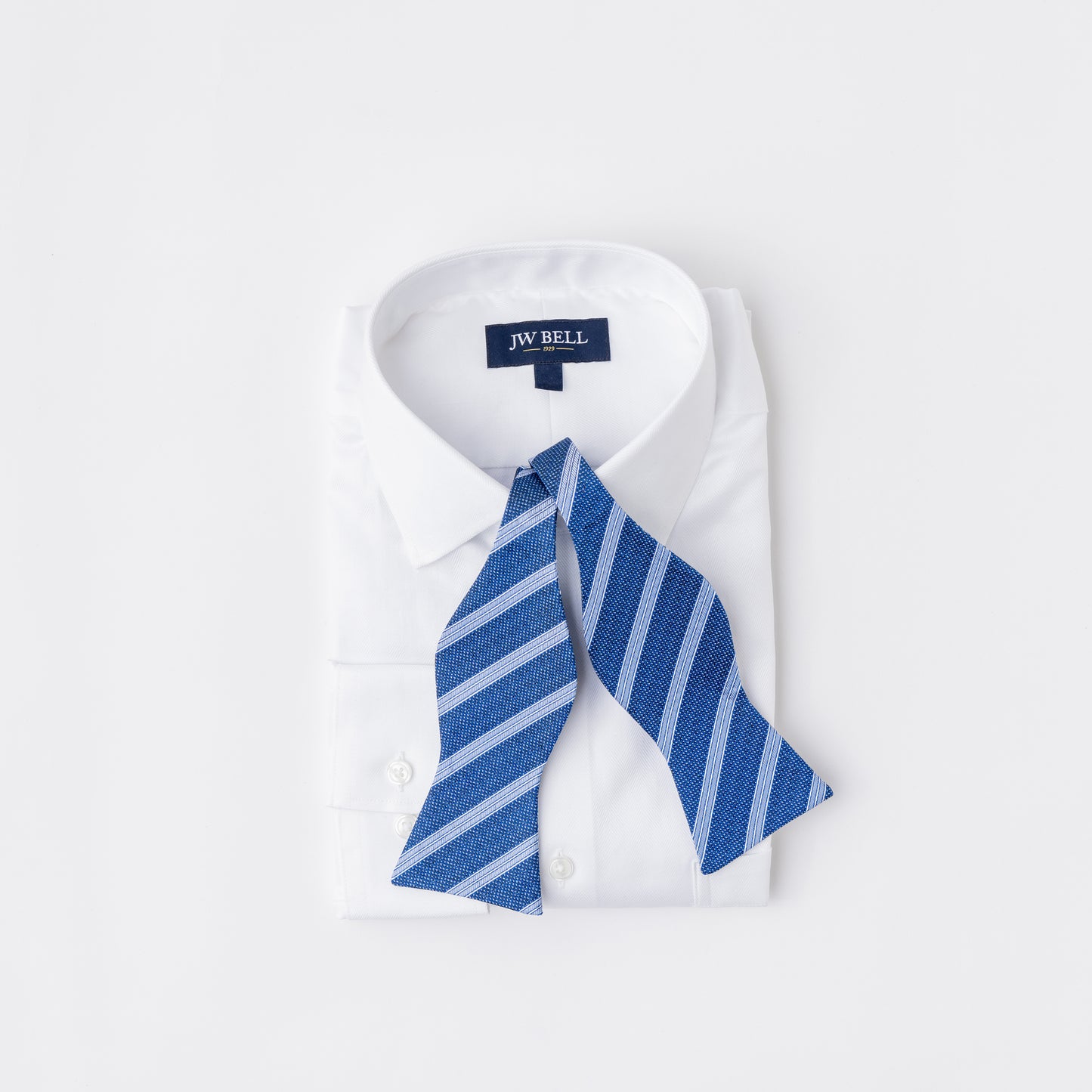 Sterling Stripe Bow Tie