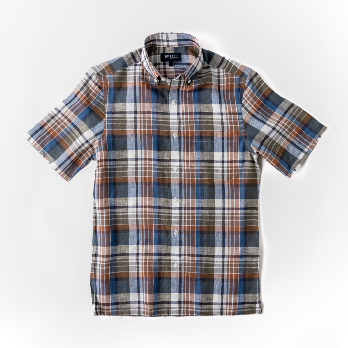 Comfort Linen Short-Sleeve Sport Shirt