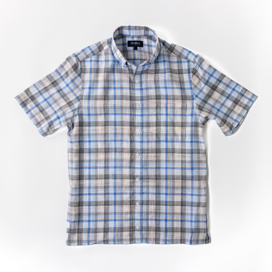 Comfort Linen Short-Sleeve Sport Shirt