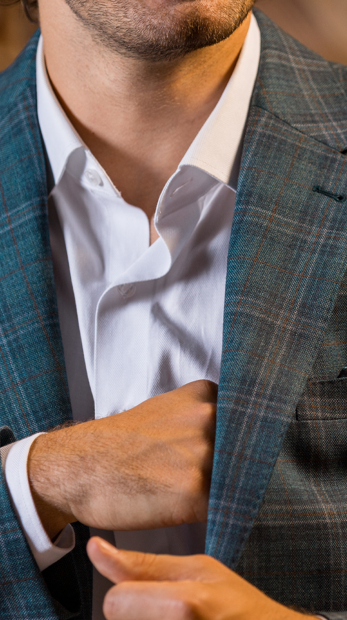 Green Plaid Sport Coat