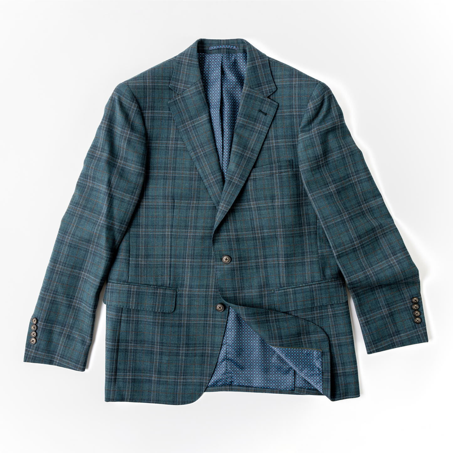 Green Plaid Sport Coat