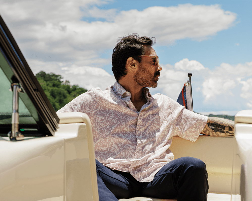 Comfort Hemp Short-Sleeve Sport Shirt