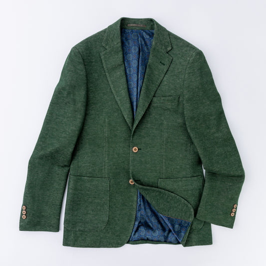 Green Knit Sport Coat