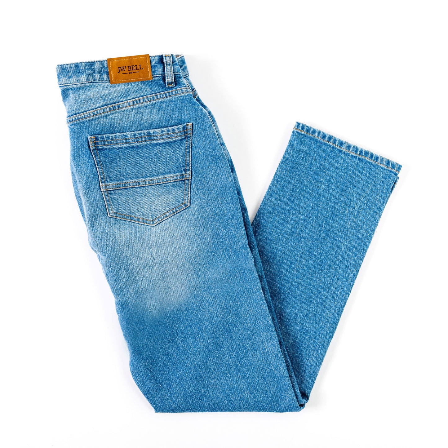 Washed 5-Pocket Denim - Available in 2 Colors