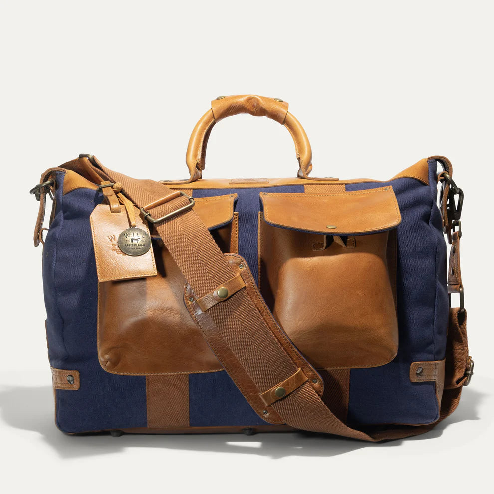 Canvas & Leather Travel Duffle