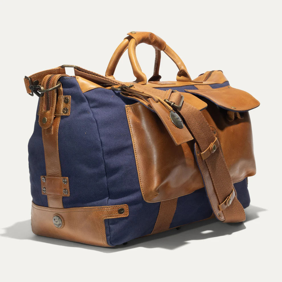 Canvas & Leather Travel Duffle