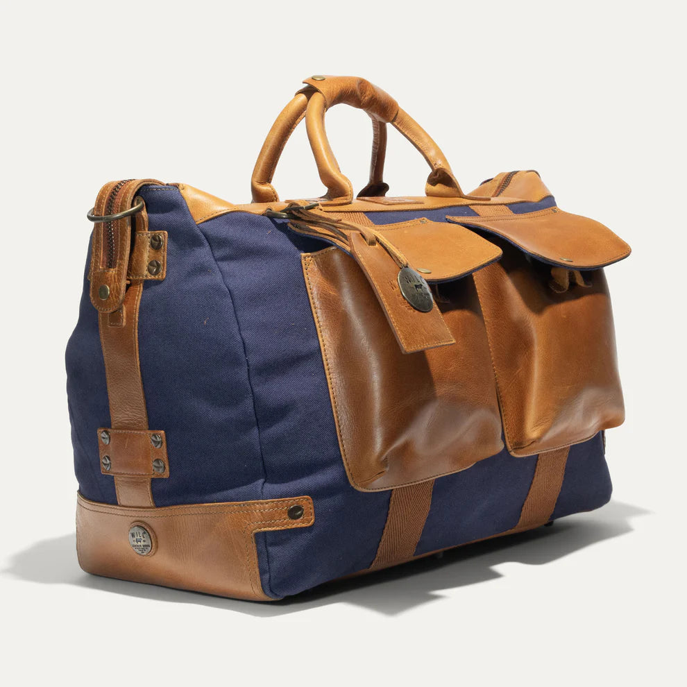 Canvas & Leather Travel Duffle
