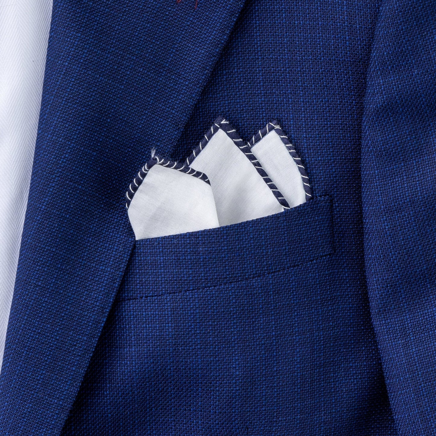 Border Whip Pocket Square 13"
