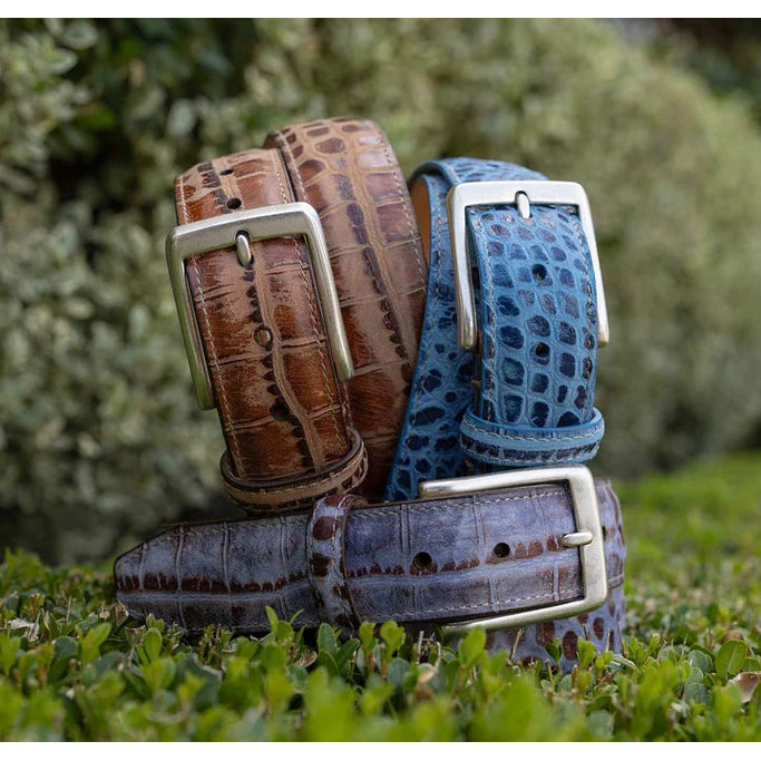 Palmer Italian Alligator Grain Belt by Martin Dingman